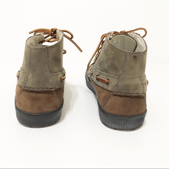 Polo Ralph Lauren Delmont Leather Boots Size 13 - Picture 4 of 6